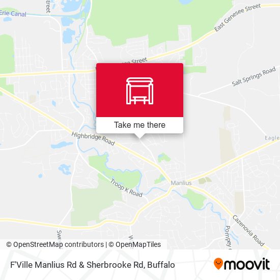 F'Ville Manlius Rd & Sherbrooke Rd map