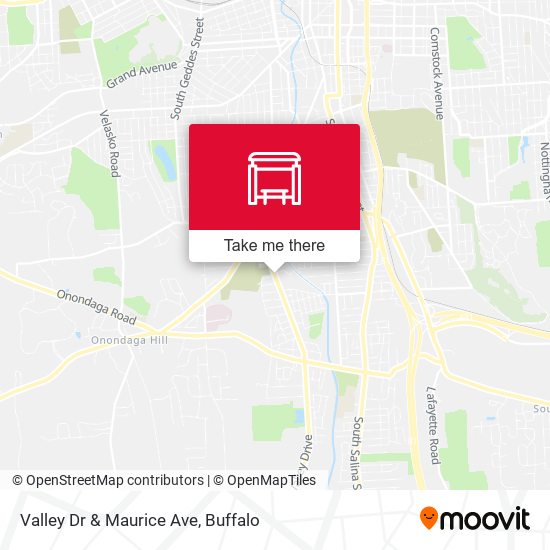 Mapa de Valley Dr & Maurice Ave