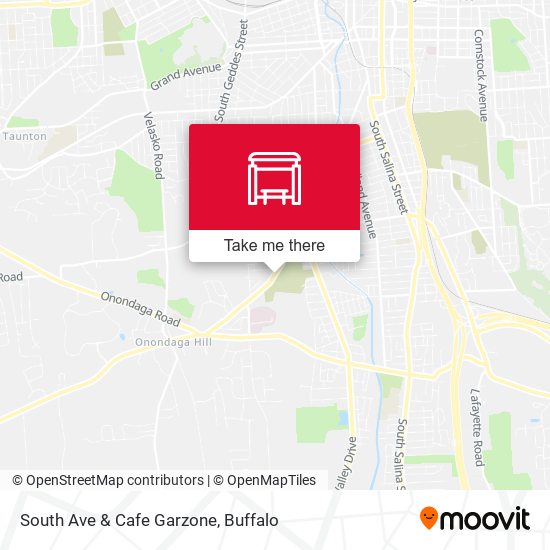 South Ave & Cafe Garzone map
