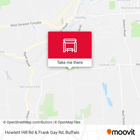 Mapa de Howlett Hill Rd & Frank Gay Rd
