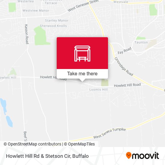Howlett Hill Rd & Stetson Cir map