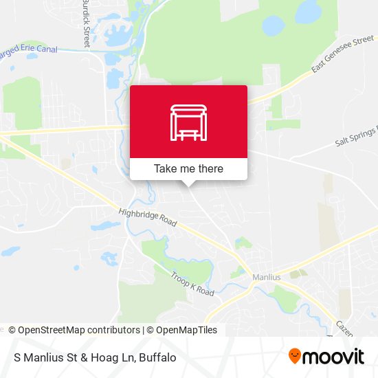 Mapa de S Manlius St & Hoag Ln