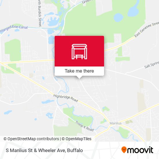 Mapa de S Manlius St & Wheeler Ave