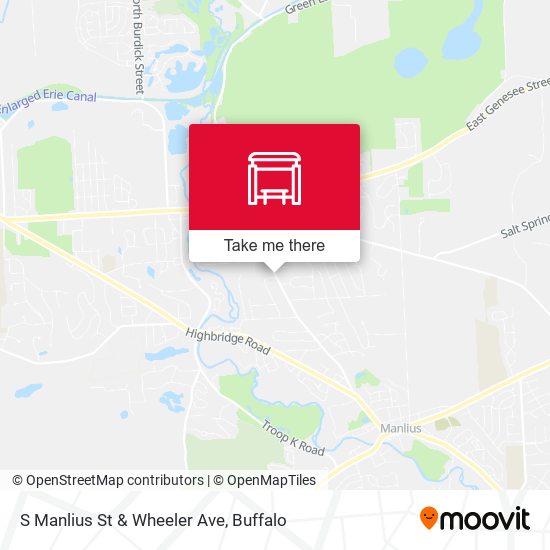 Mapa de S Manlius St & Wheeler Ave