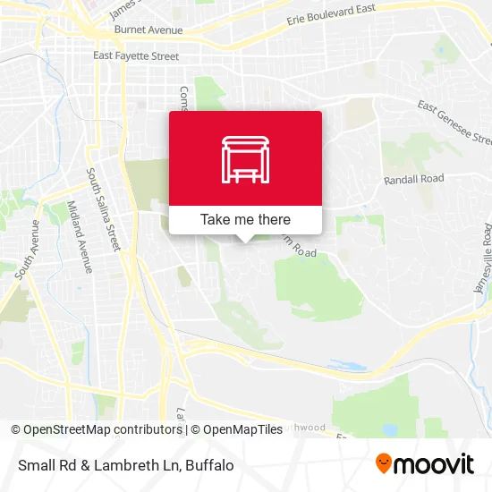 Mapa de Small Rd & Lambreth Ln