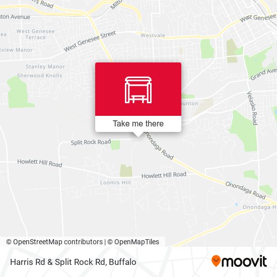 Mapa de Harris Rd & Split Rock Rd