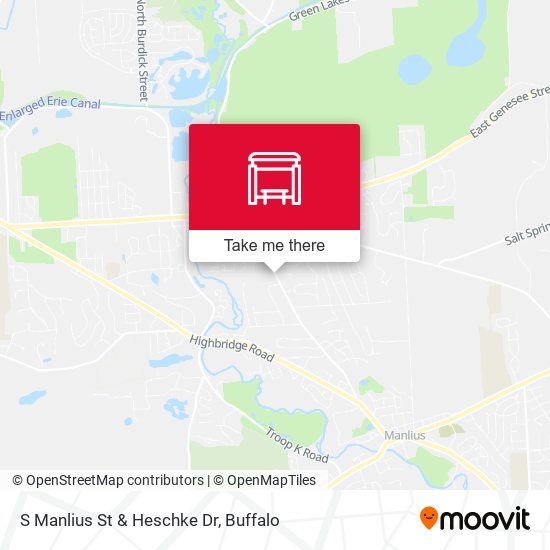 S Manlius St & Heschke Dr map