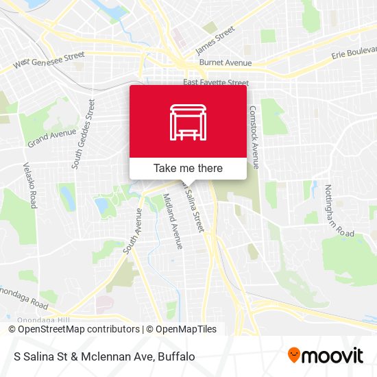 Mapa de S Salina St & Mclennan Ave
