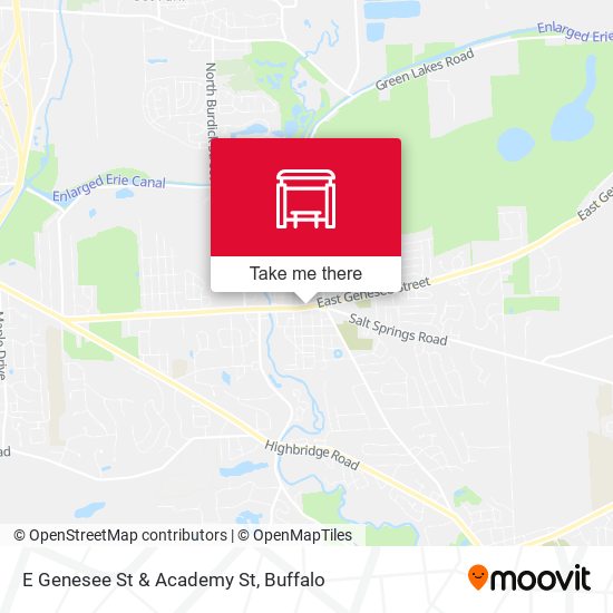Mapa de E Genesee St & Academy St