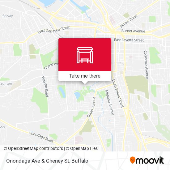 Mapa de Onondaga Ave & Cheney St