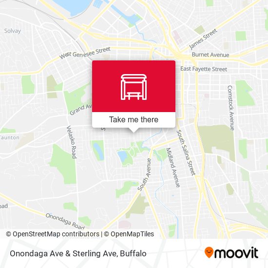 Mapa de Onondaga Ave & Sterling Ave
