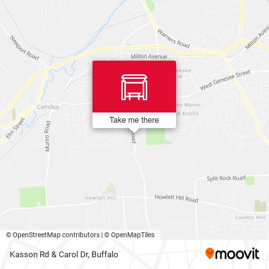 Mapa de Kasson Rd & Carol Dr