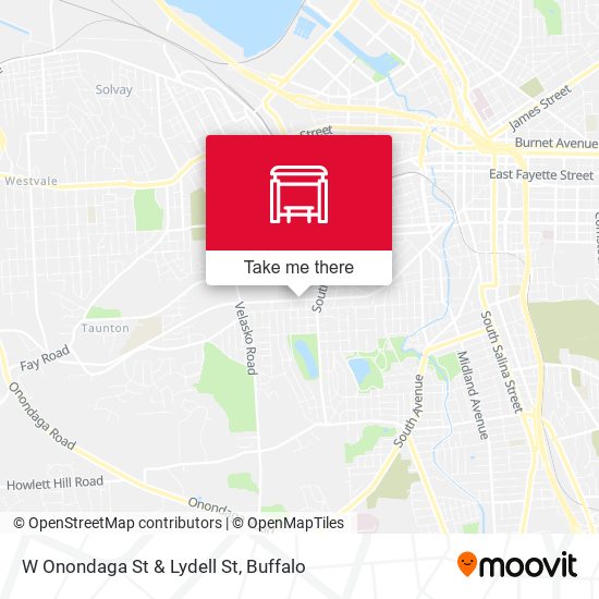 Mapa de W Onondaga St & Lydell St