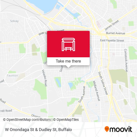 Mapa de W Onondaga St & Dudley St