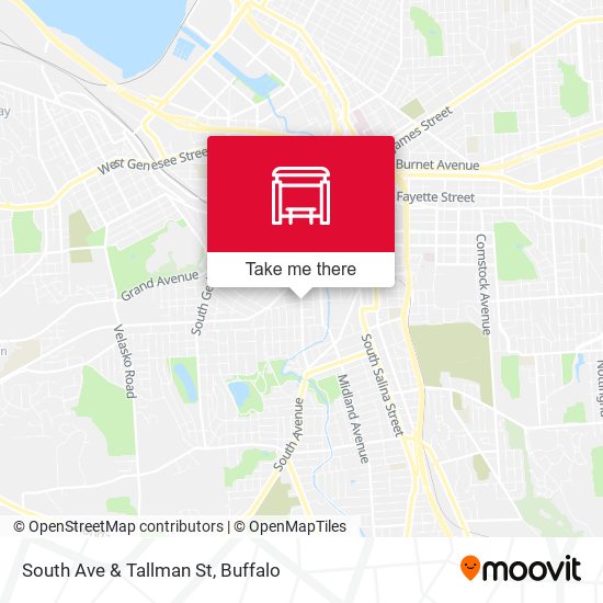 Mapa de South Ave & Tallman St