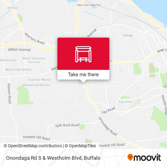Mapa de Onondaga Rd S & Westholm Blvd
