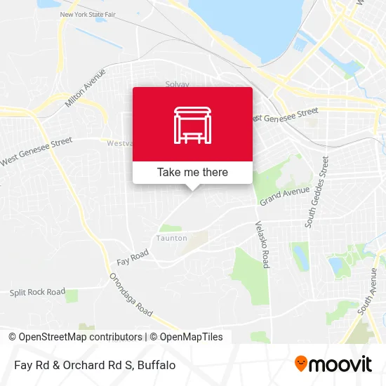 Fay Rd & Orchard Rd S map