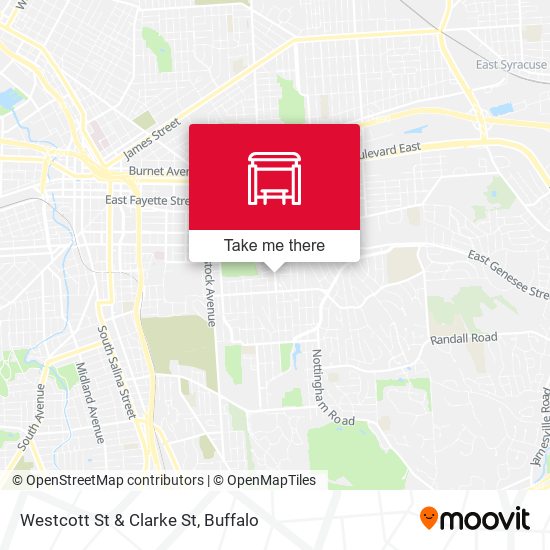 Mapa de Westcott St & Clarke St