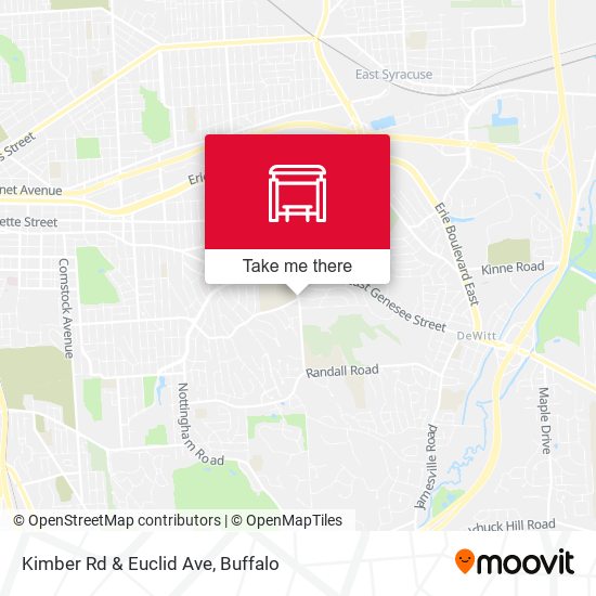 Mapa de Kimber Rd & Euclid Ave