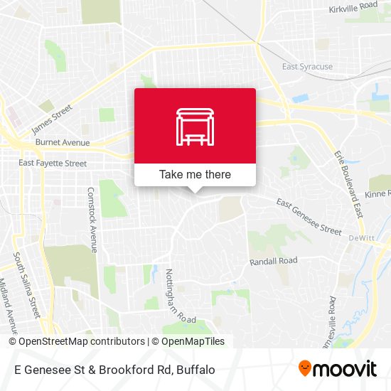 Mapa de E Genesee St & Brookford Rd