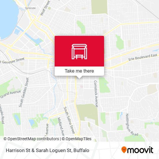 Mapa de Harrison St & Sarah Loguen St