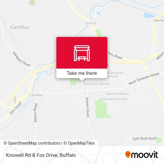 Knowell Rd & Fox Drive map