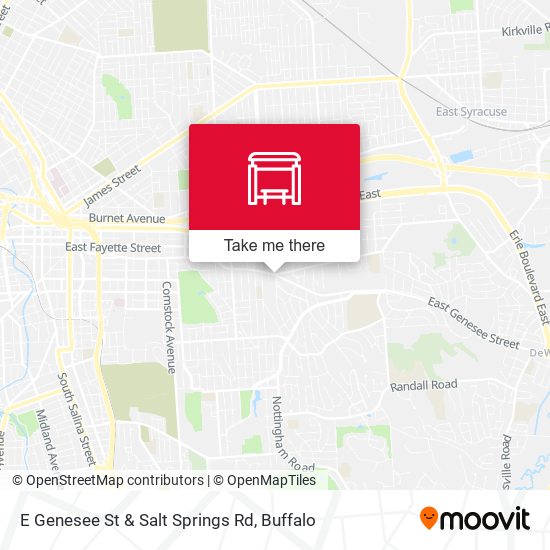 E Genesee St & Salt Springs Rd map