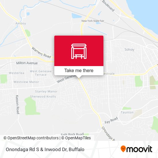 Mapa de Onondaga Rd S & Inwood Dr