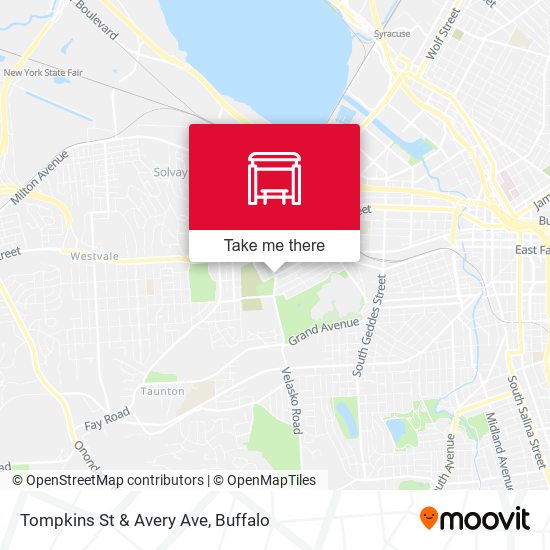 Mapa de Tompkins St & Avery Ave