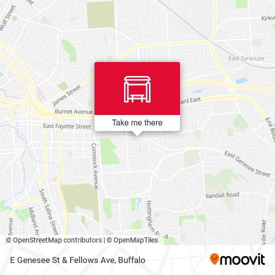 Mapa de E Genesee St & Fellows Ave