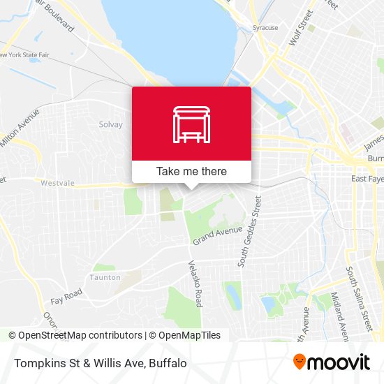 Tompkins St & Willis Ave map