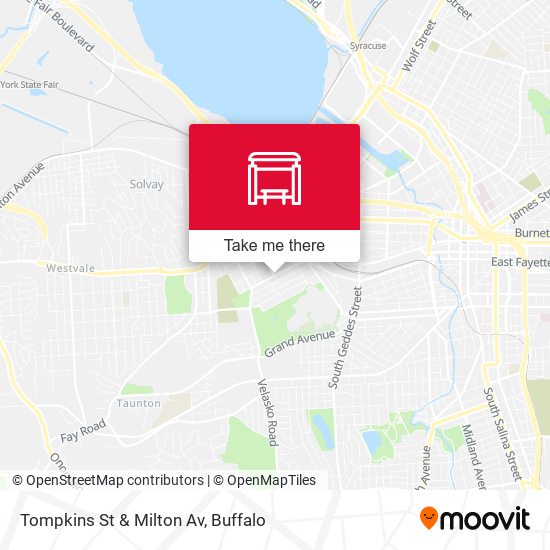 Mapa de Tompkins St & Milton Av