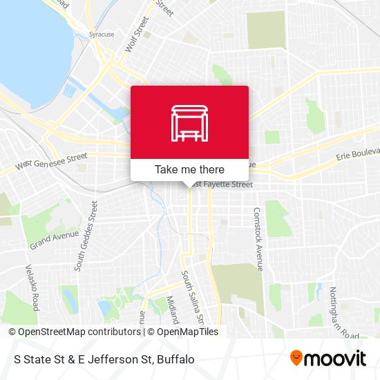 S State St & E Jefferson St map