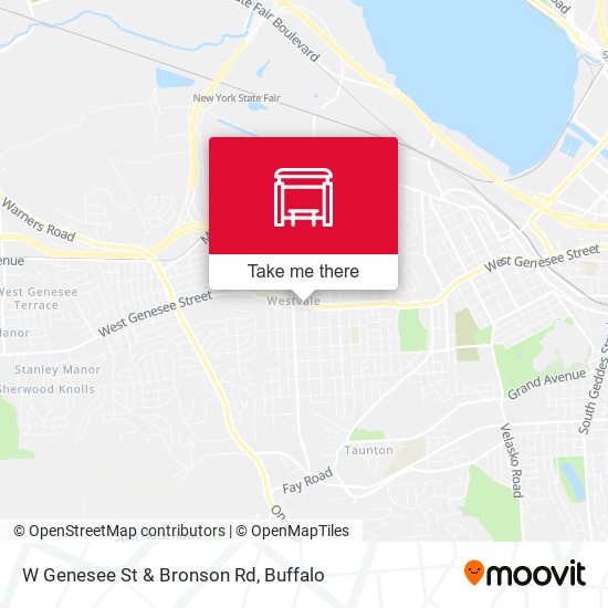 Mapa de W Genesee St & Bronson Rd