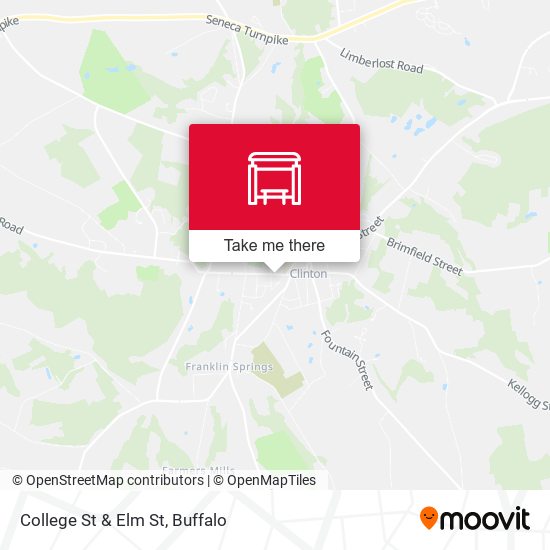 Mapa de College St & Elm St