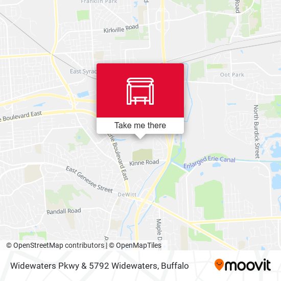 Widewaters Pkwy & 5792 Widewaters map
