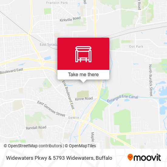 Widewaters Pkwy & 5793 Widewaters map