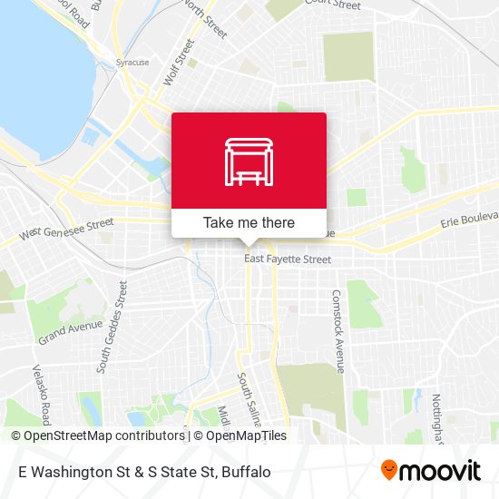 Mapa de E Washington St & S State St