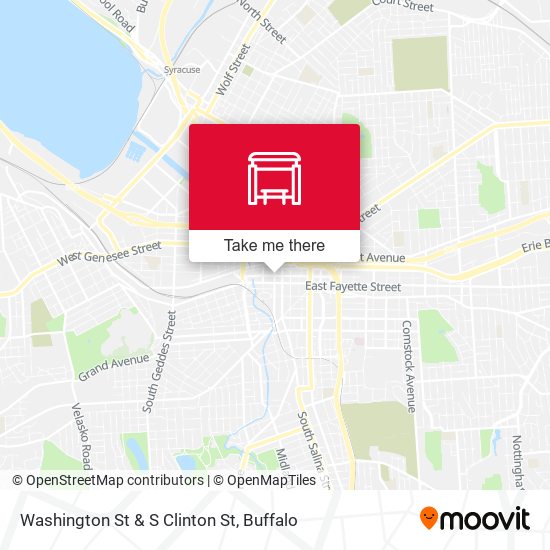 Mapa de Washington St & S Clinton St