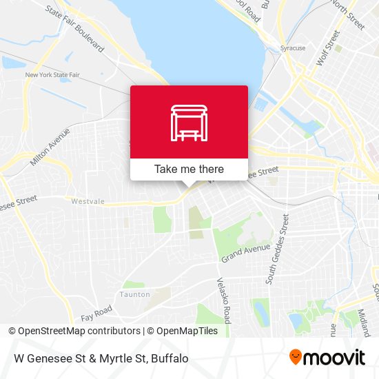 Mapa de W Genesee St & Myrtle St