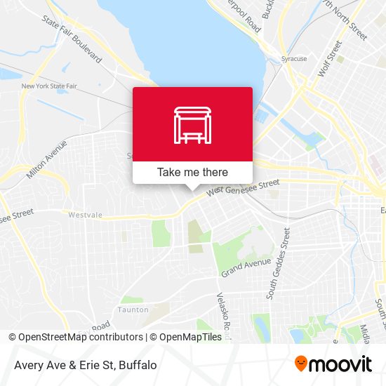 Mapa de Avery Ave & Erie St