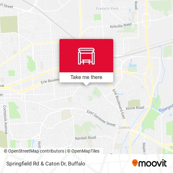 Springfield Rd & Caton Dr map