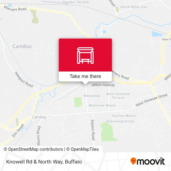 Knowell Rd & North Way map