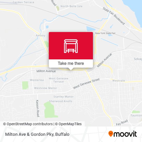 Mapa de Milton Ave & Gordon Pky