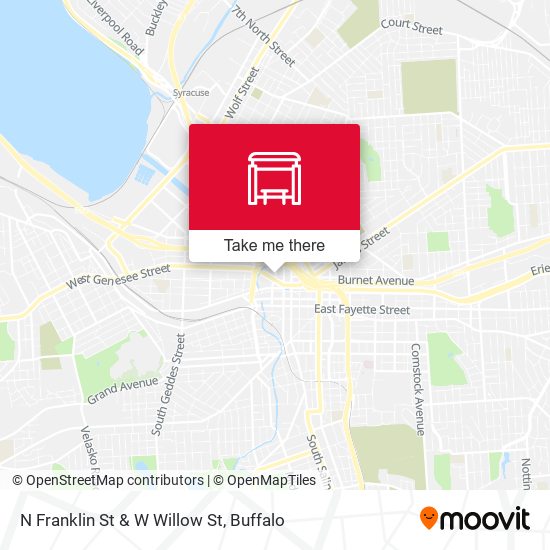 Mapa de N Franklin St & W Willow St