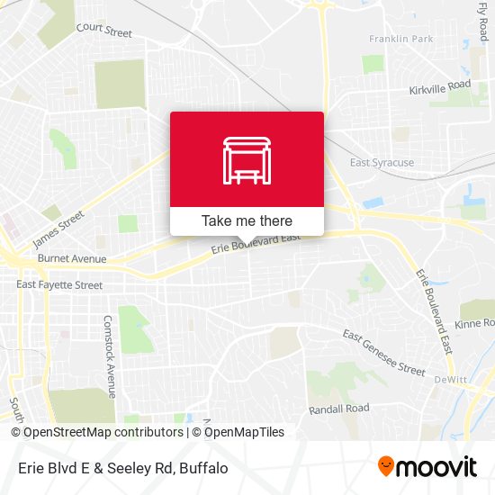 Mapa de Erie Blvd E & Seeley Rd