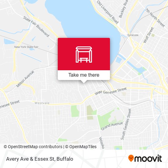 Mapa de Avery Ave & Essex St