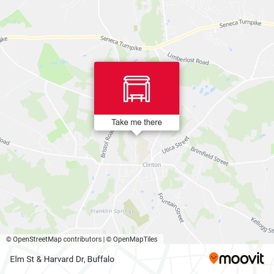 Mapa de Elm St & Harvard Dr