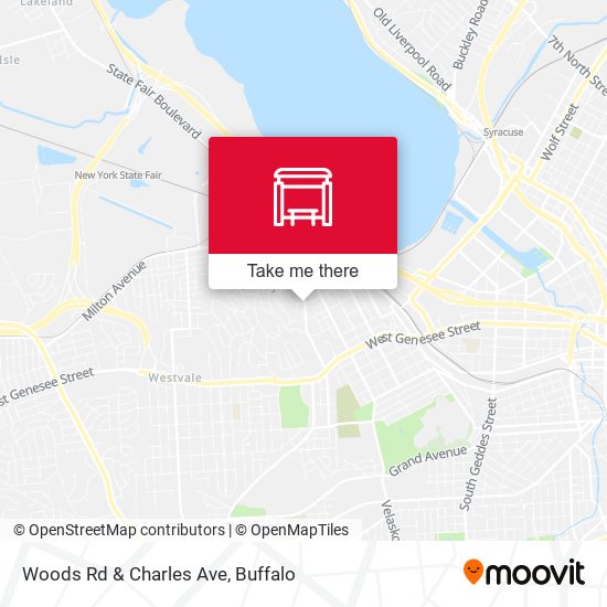 Woods Rd & Charles Ave map