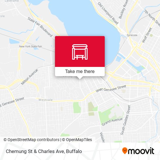 Mapa de Chemung St & Charles Ave